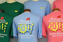 Masters merchandise in the shop